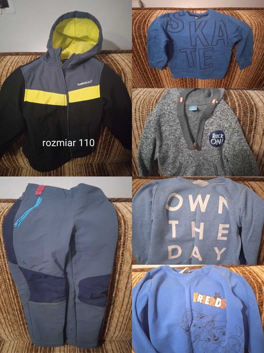 Ubranka dla chłopca 98-110