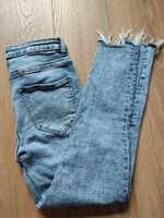 Spodnie, jeansy damskie, rozm. 38/M, Sinsay