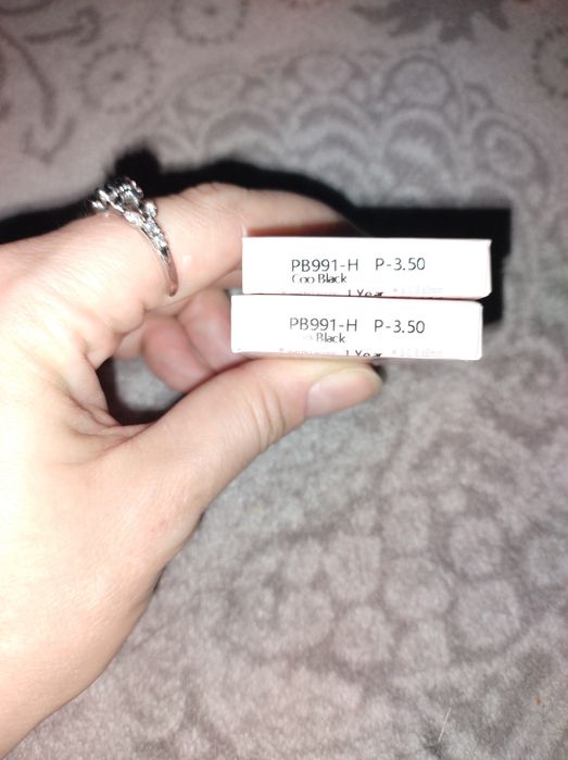 Soczewki kontaktowe korekcyjne czarne -3,50