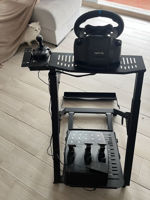 Volante gamer Logitech G29 ps4 pc + Suporte