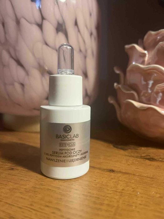 Basiclab peptydowe serum pod oczy 10% argireliny