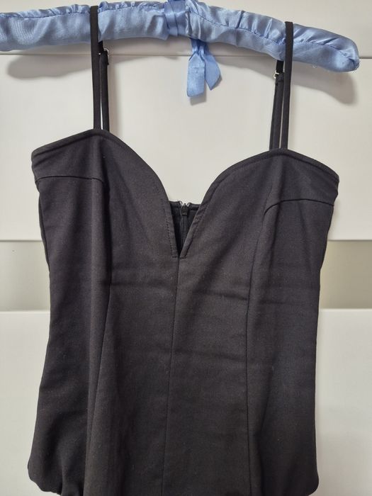 Чорний класичний боді Xs