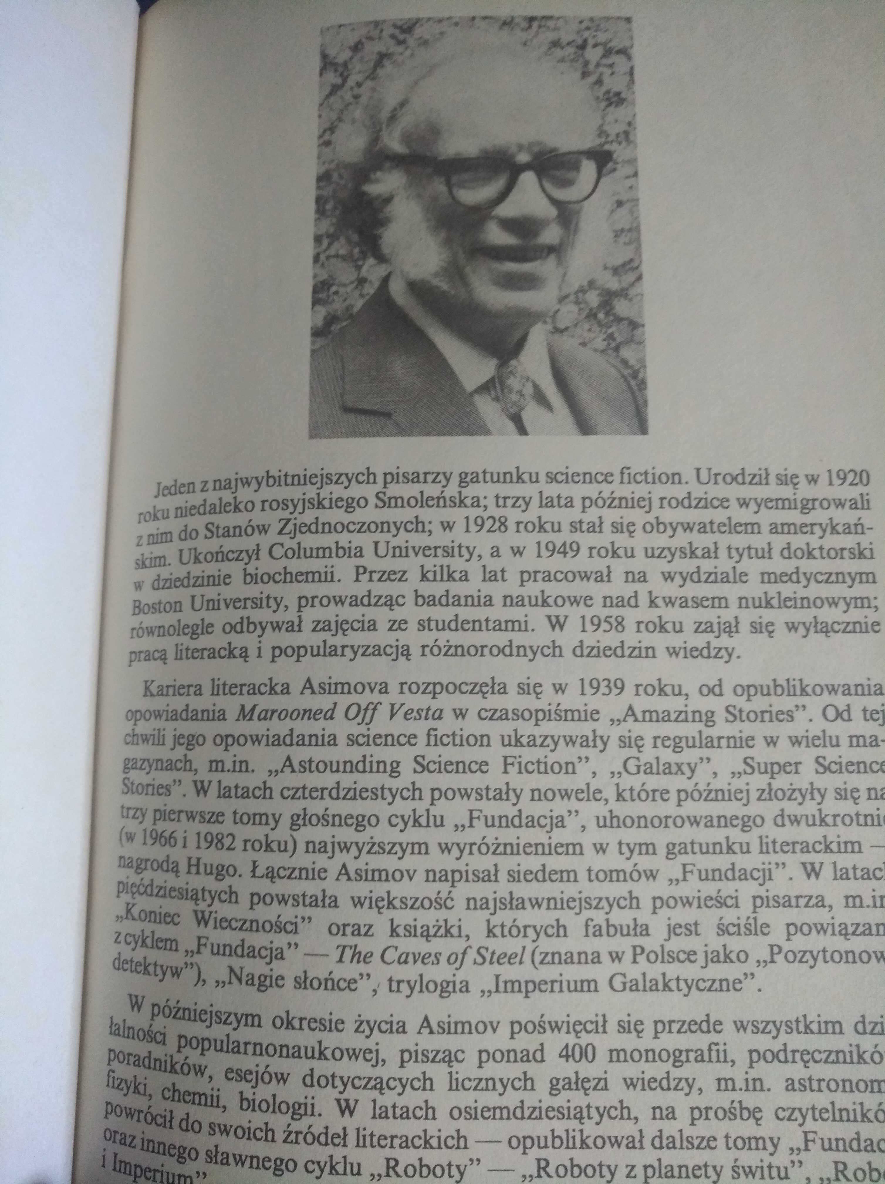 Ksiazka Issac Asimov Prądy przestrzeni sf