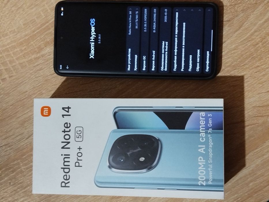 Продаю телефон Xiaomi Redmi Noute14 Pro plus 5g