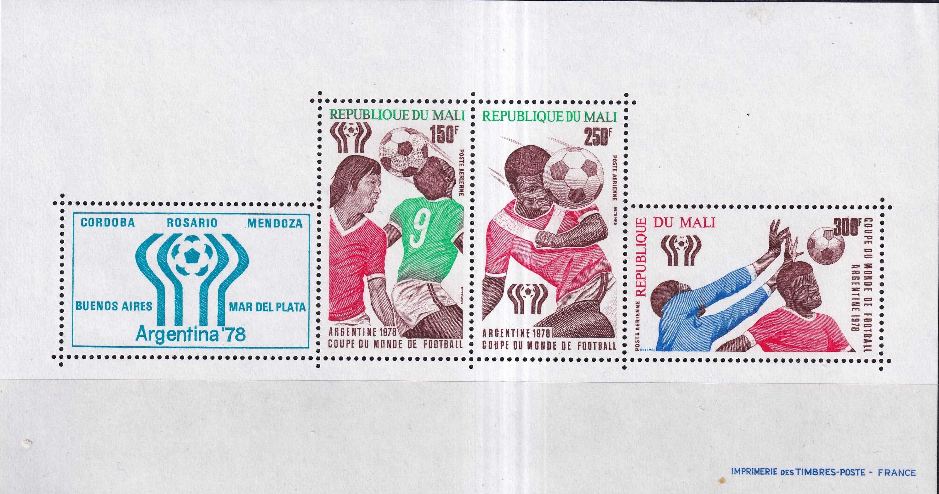 Mali 1978 cena 7,50 zł kat.5€ - sport, piłka nożna