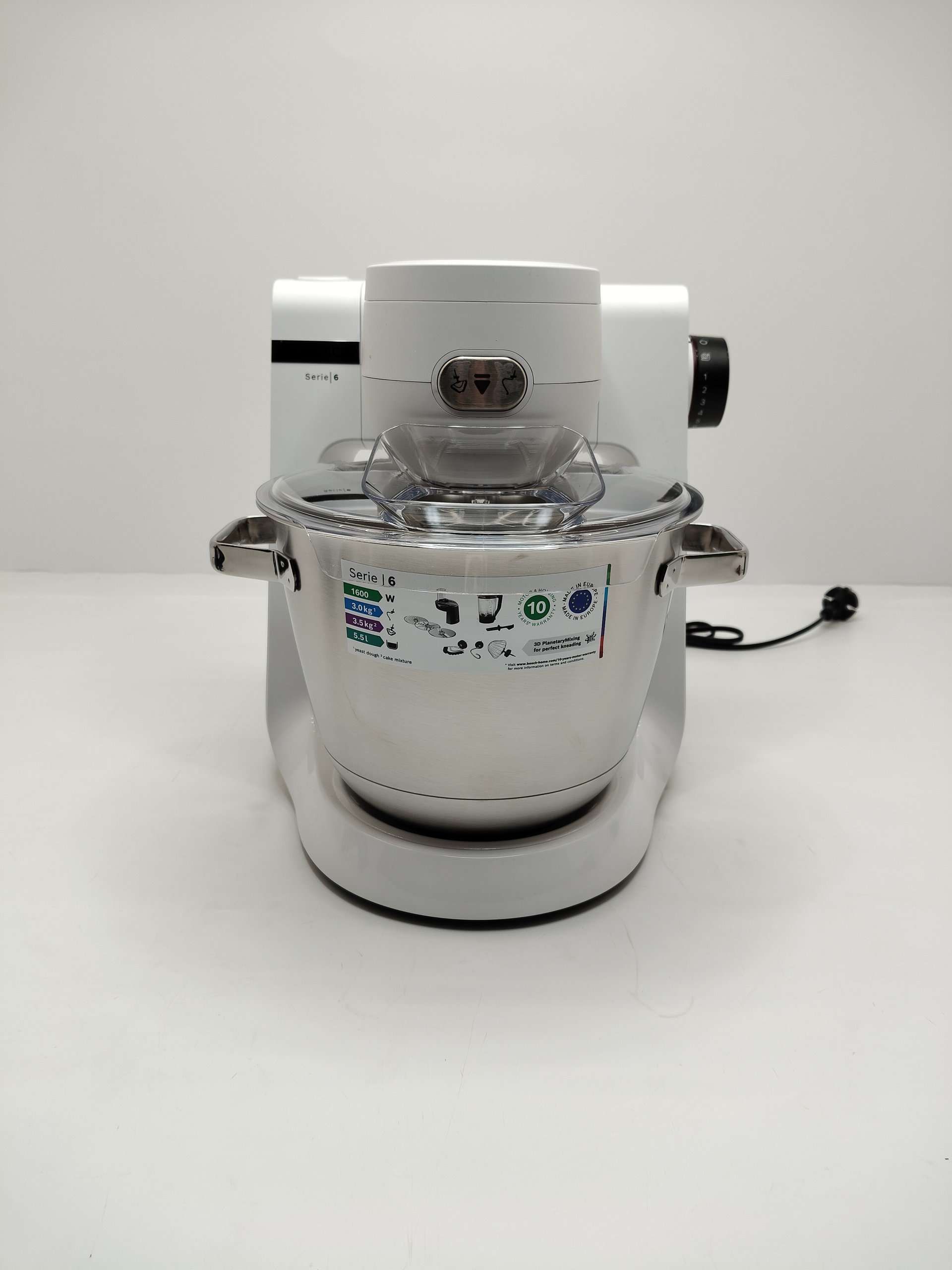 Robot kuchenny planetarny BOSCH MUMS6EW22, mieszanie planetarne 3D
