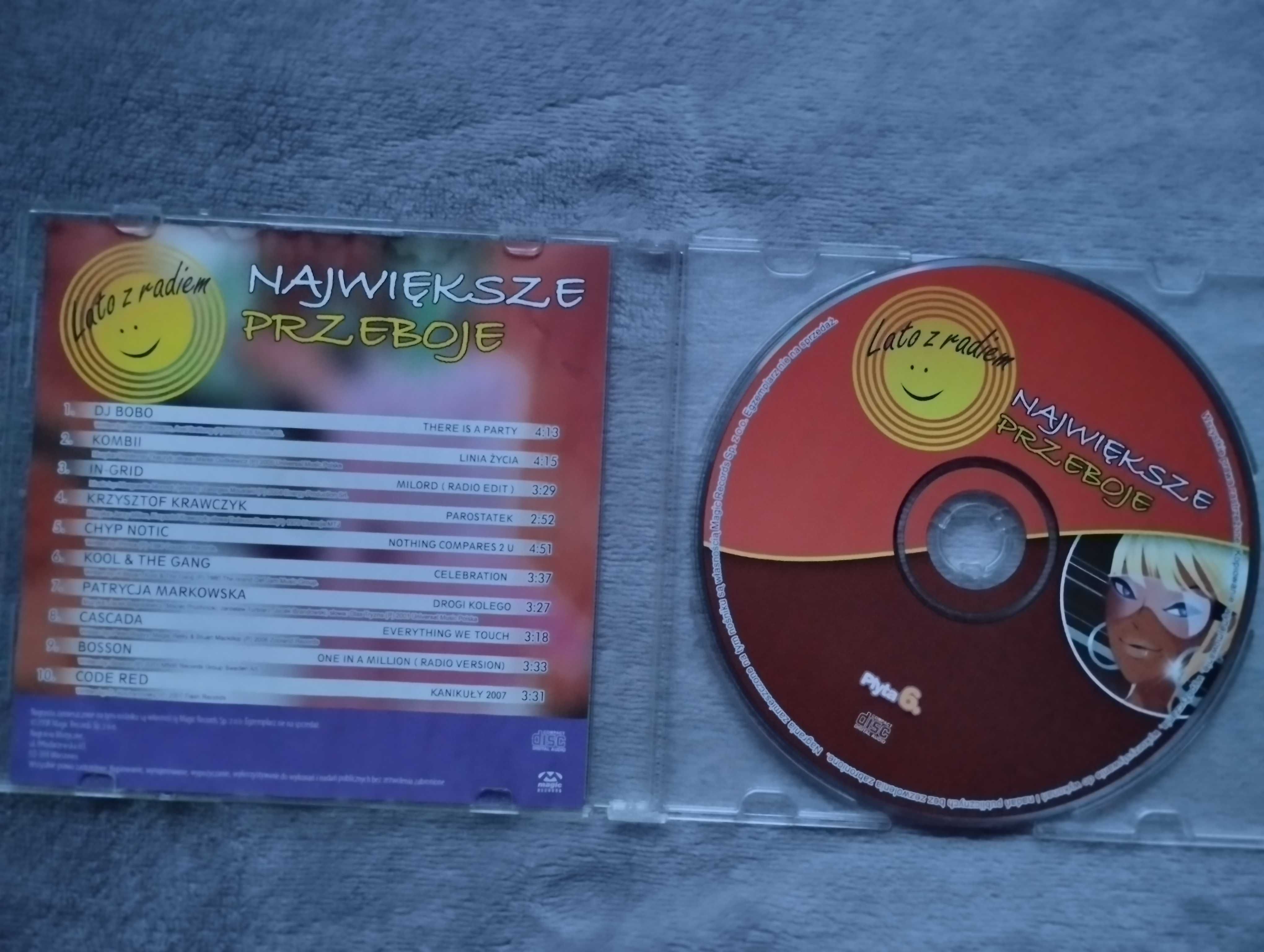 Największe przeboje lata z radiem płyta CD