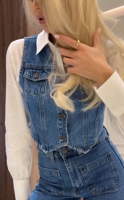 Костюм бренду fashionista total denim класичний синій