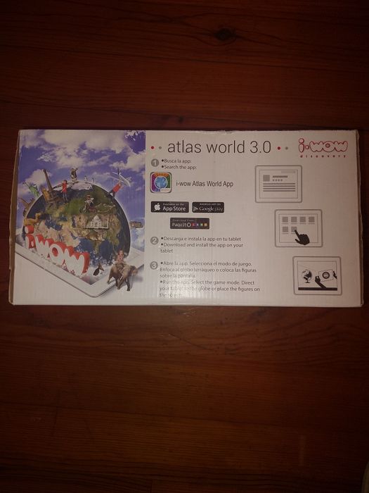 Brinquedo interativo altlas world 3.0