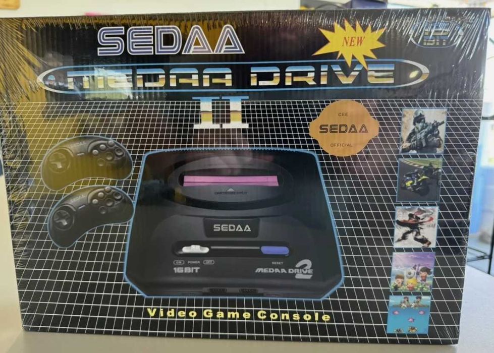 Приставка для ігор крута sega з двома джойстиками ігрова