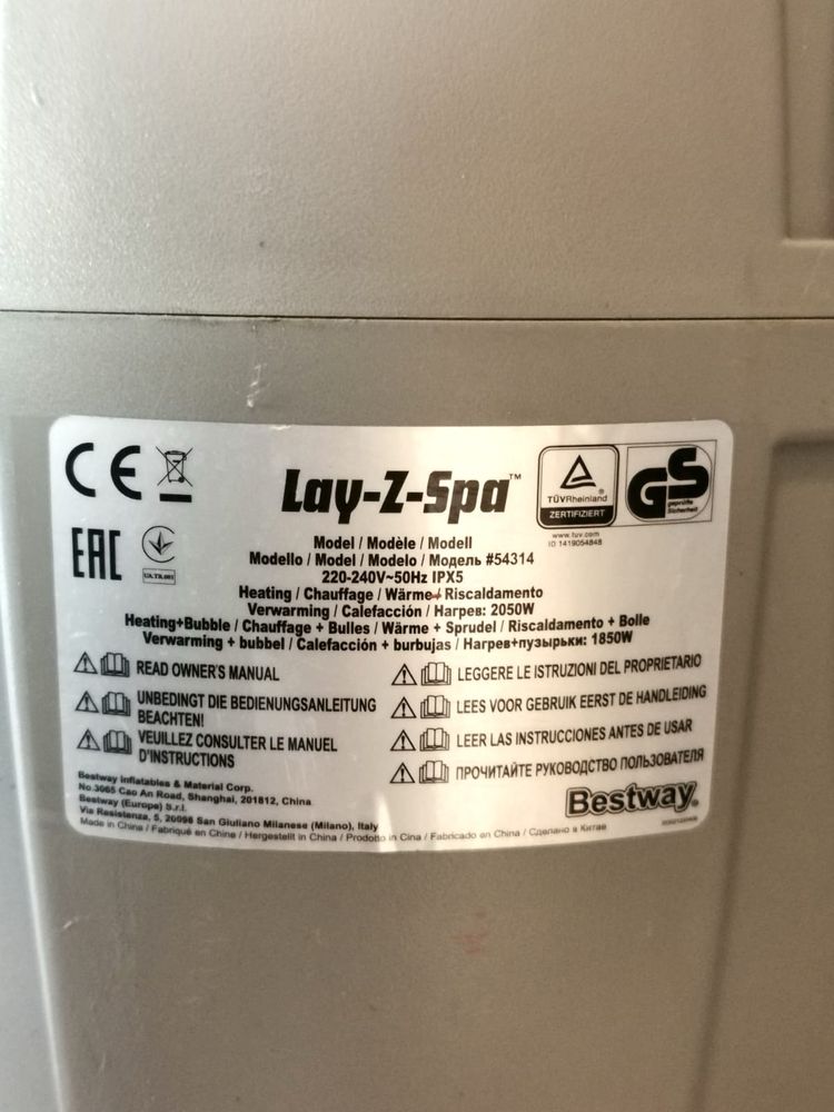 Jacuzzi Lay Z Spa