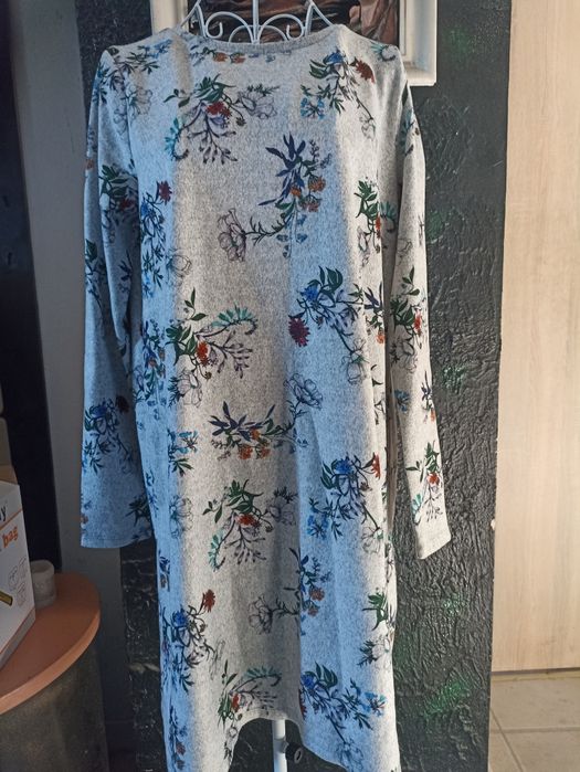 Mohito M-L sukienka jesień kwiaty