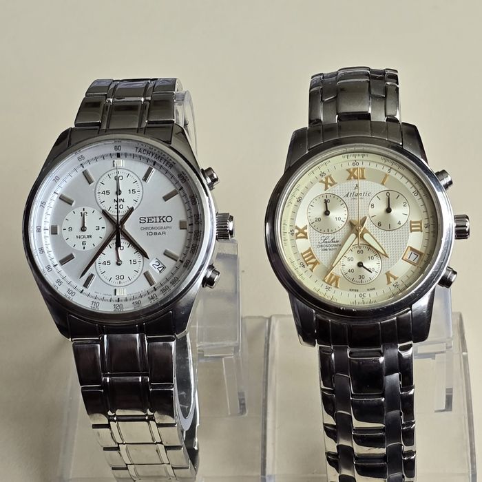 Часы seiko и Atlantic (оригинал)