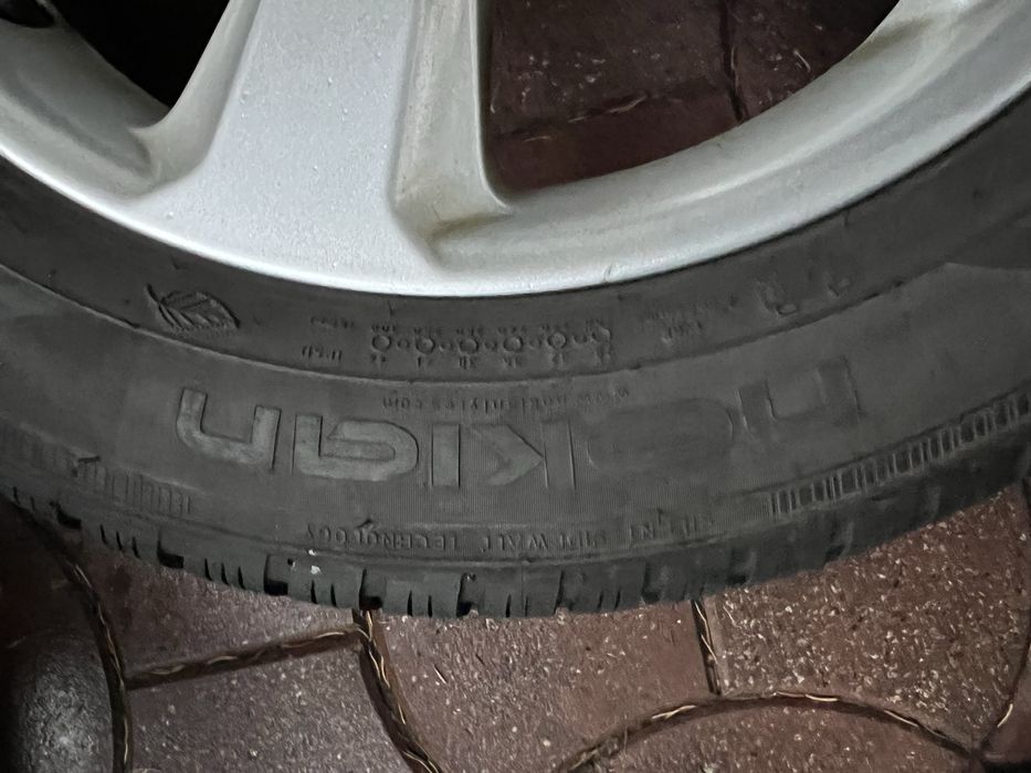 Резина зима 205/55 R 16 Nokian пара !!!7 mm!!!