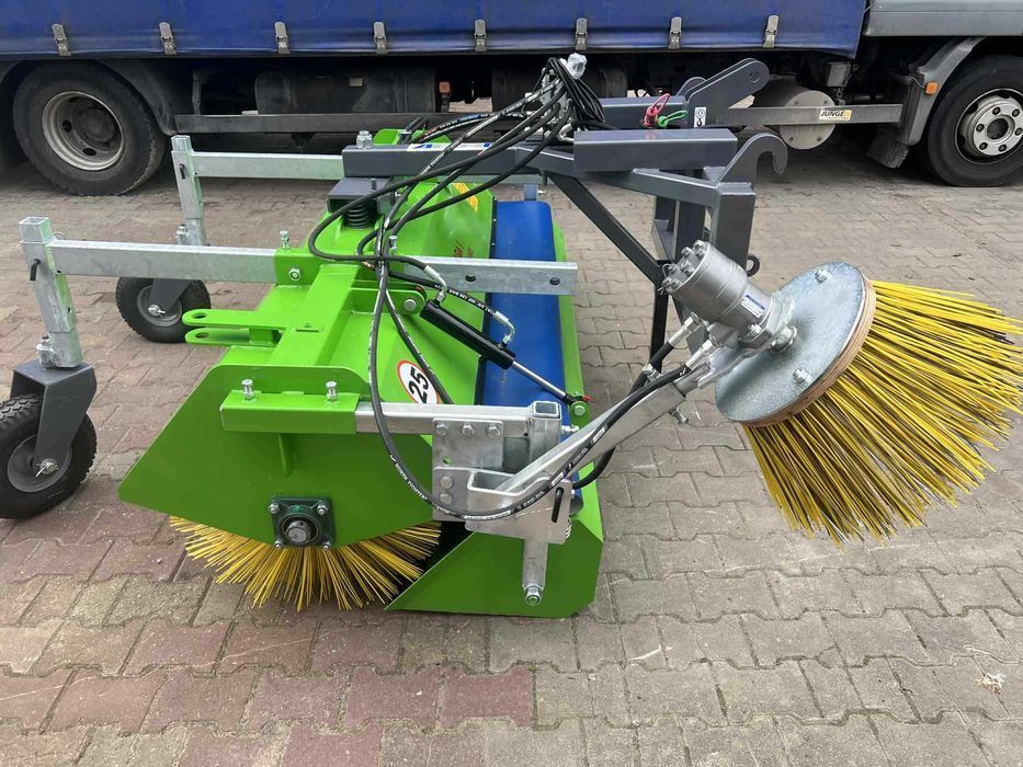 Zamiatarka do ciągnika na tuz/ wózka widłowego/ euroramkę transport