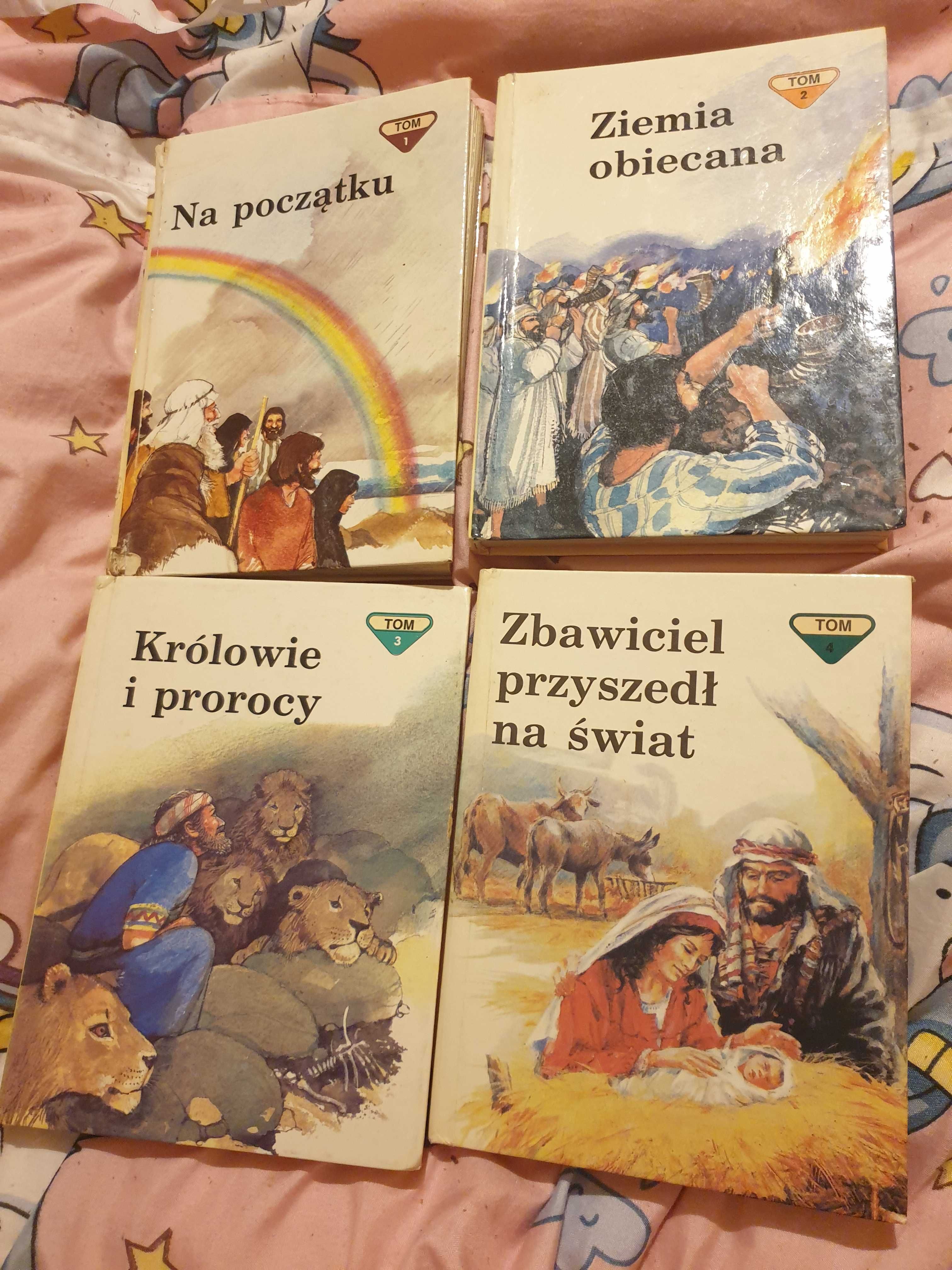 Biblijne opowiadania 4tomy penny frank znaki czasu biblia religijne