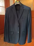 Garnitur granatowy Slim Fit