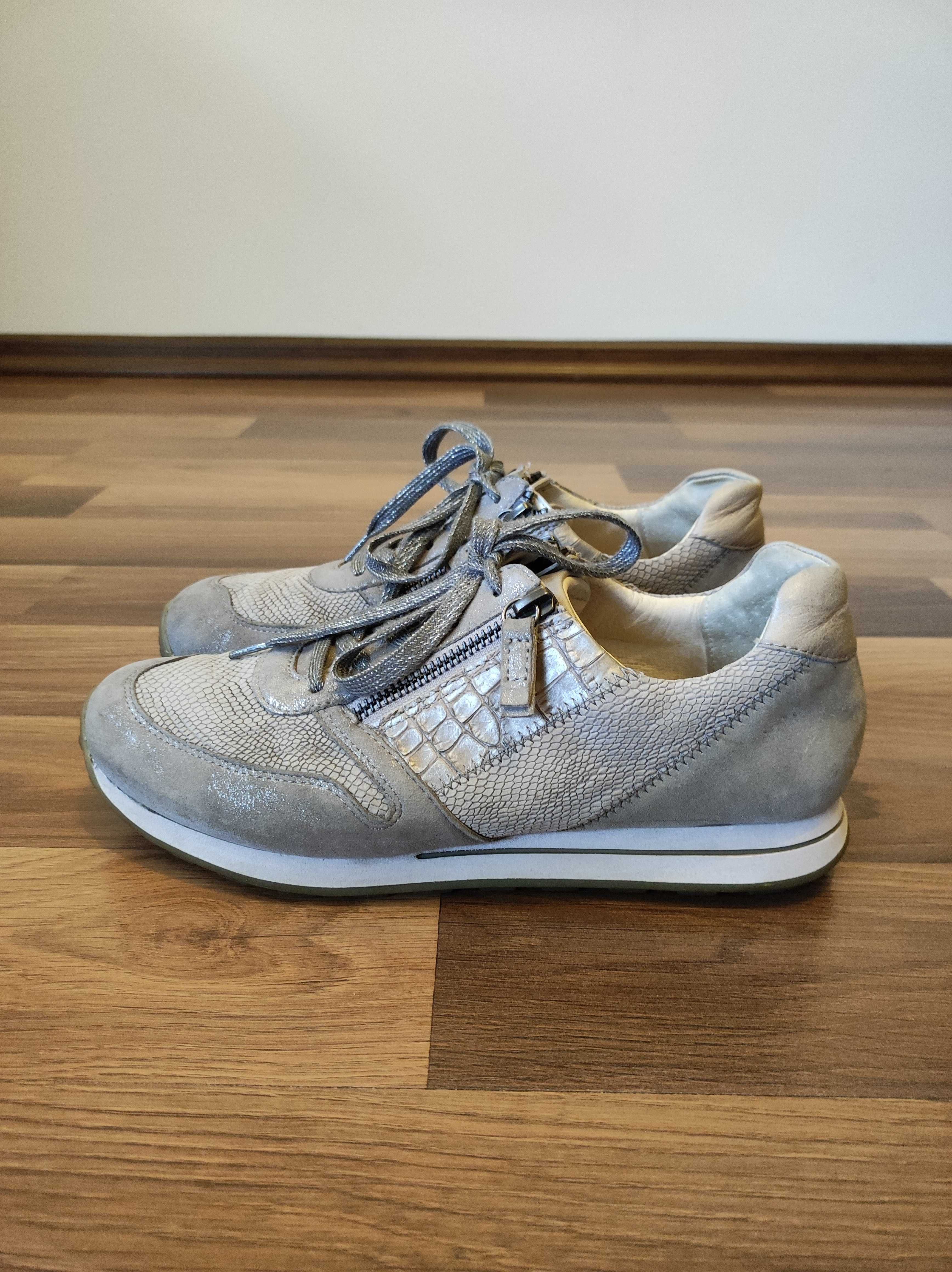 Okazja! Buty/adidasy skórzane GABOR (26 cm)