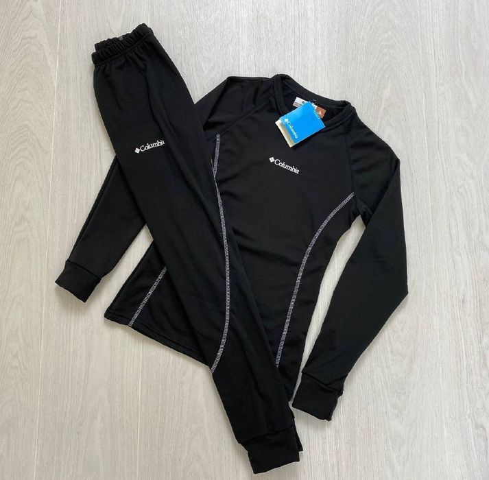 Жіноча термобілизна анатомічна Columbia Black 44-50р зимова
