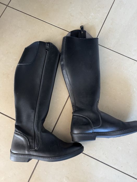 Kozaki jezdzieckie roz 40  buty do jazdy konnej skora naturalna