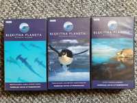 Błękitna planeta, historia oceanu, David Attenborough, 3 kasety VHS