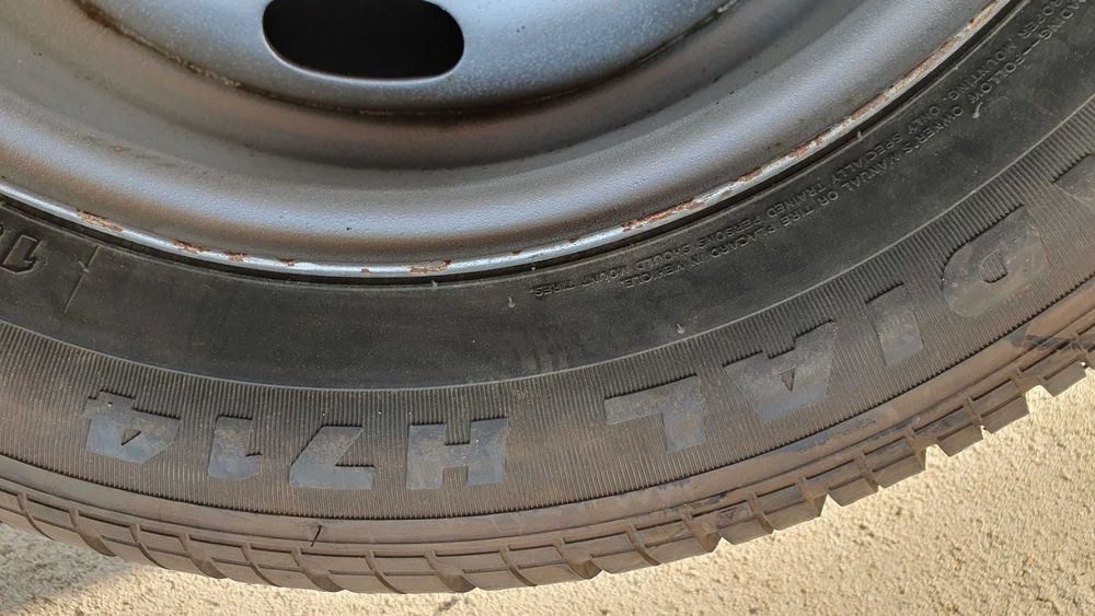 Jantes 5,5x15ET10 Kronprinz design com Pneus Kingstar 185/65/R15 88T