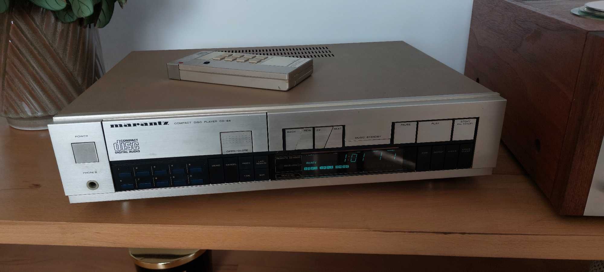 MARANTZ CD-84 + pilot ODTWARZACZ cd vintage