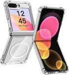 Etui Magnetic Samsung Galaxy Z Flip6 Clear / Przeźroczysty