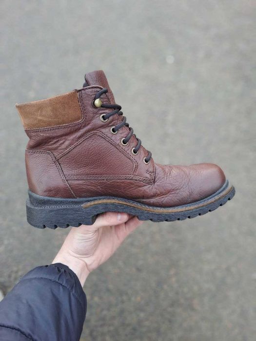 CASUAL | Шкіряні Чоловічі Черевики | Мужские Ботинки Кожаные Осінь 42