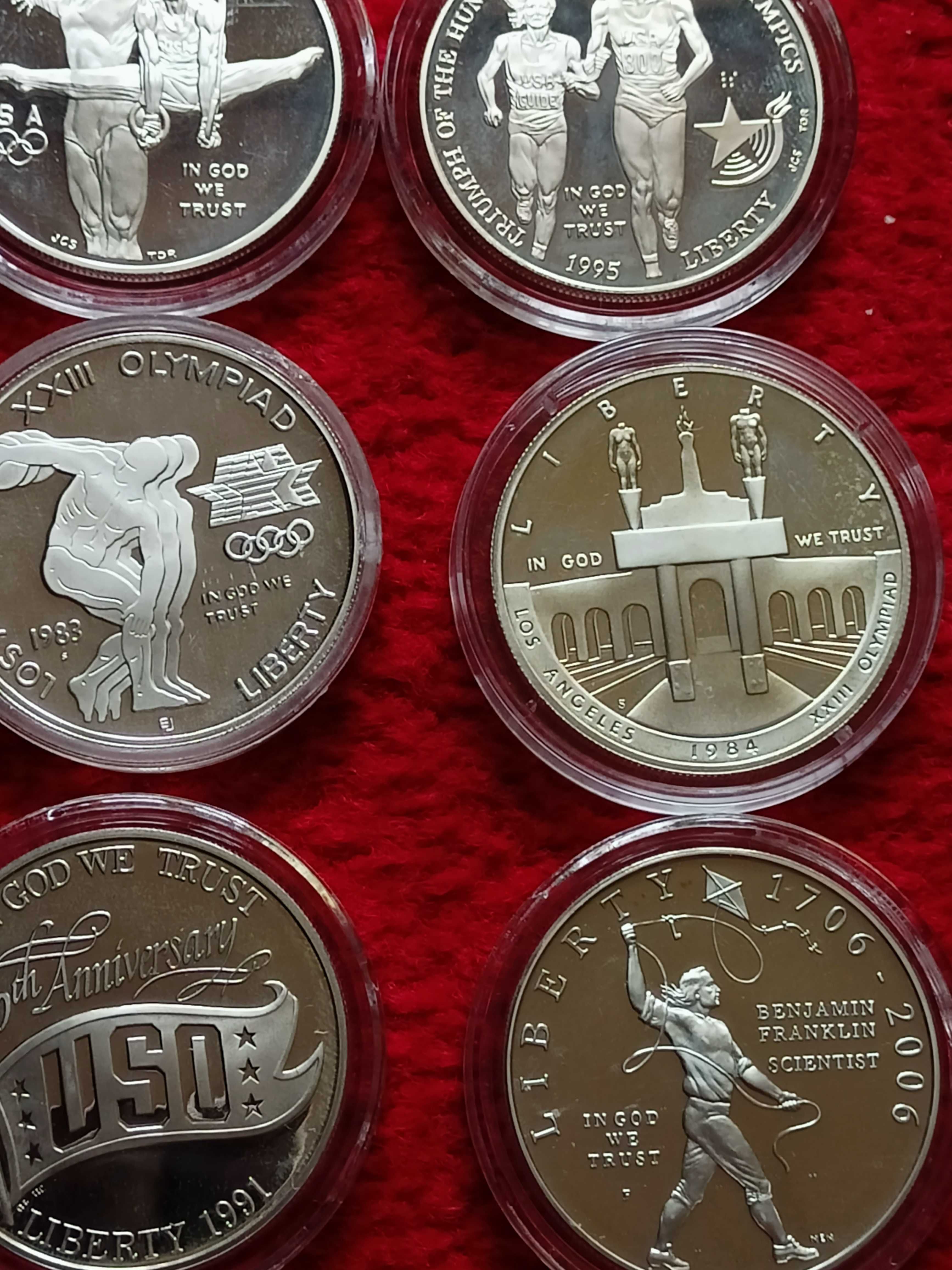 USA, Srebro, 1 Dolar-1 szt.