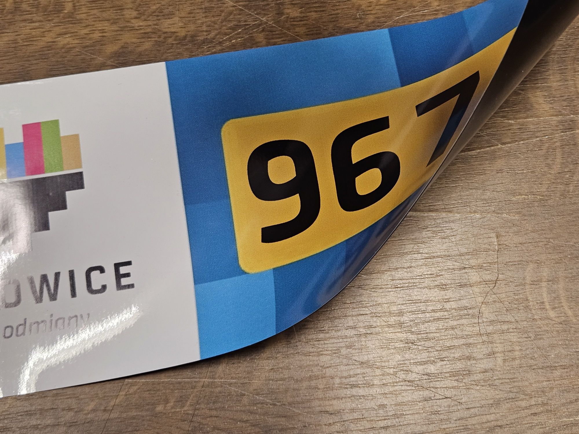 Naklejki magnetyczne 2 sztuki komplet 15x37 taxi na auto boczne LOGO
