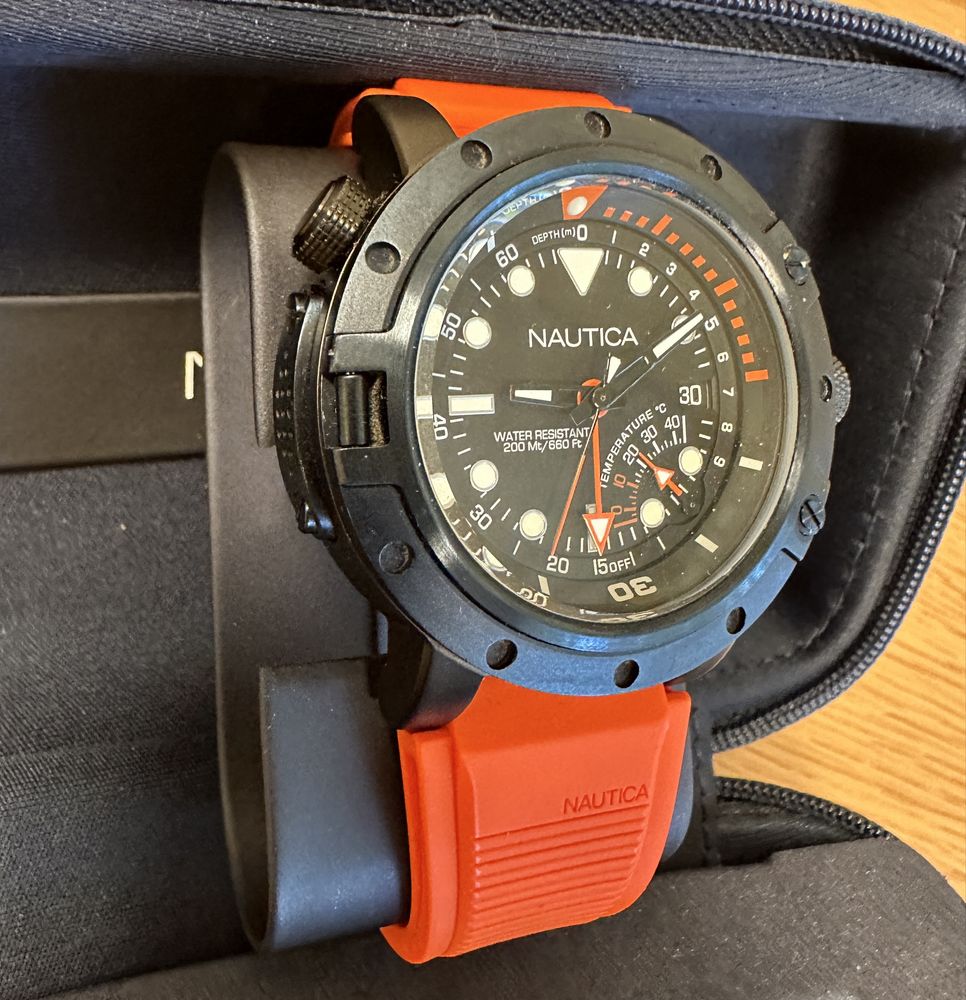 Zegarek Nautica Porthole Dive NAPPRH013 NOWY