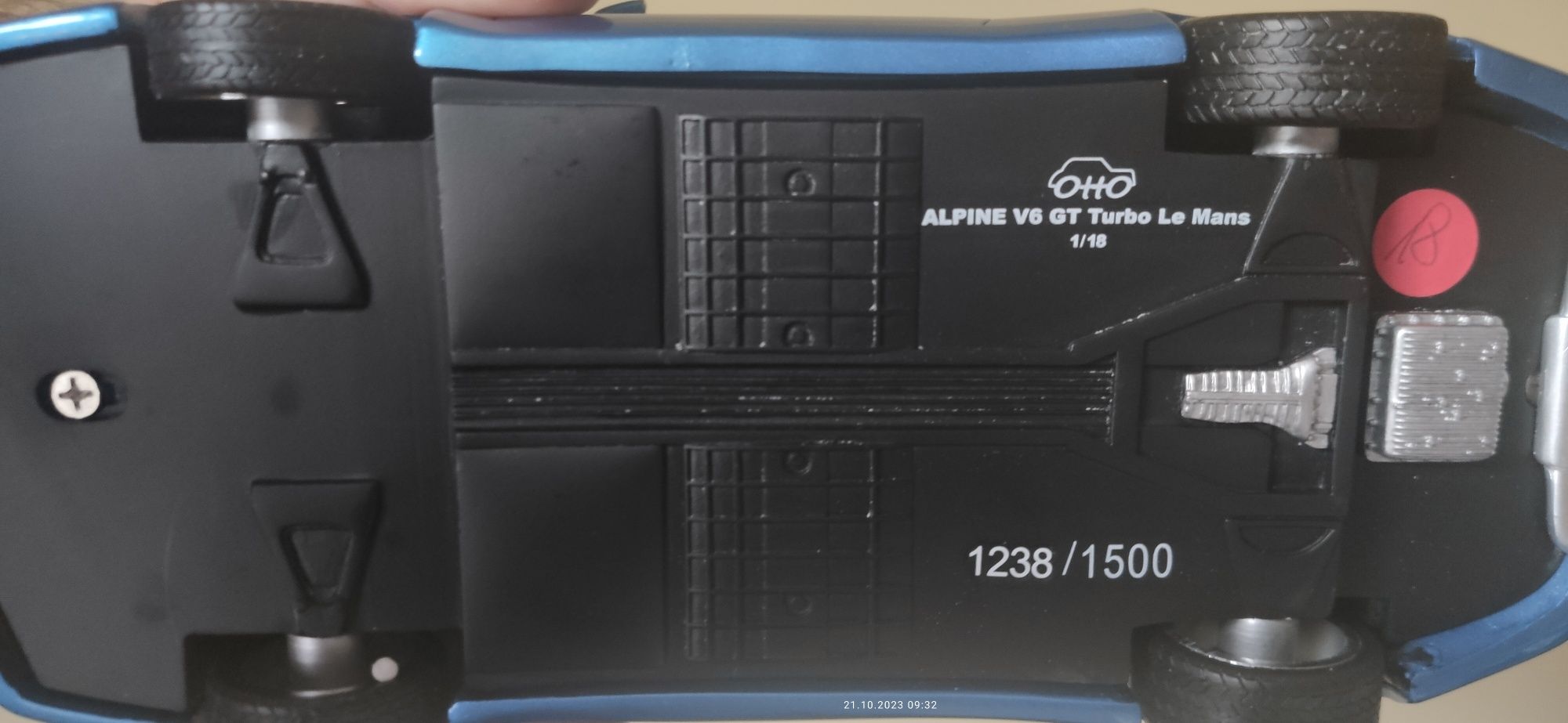 Alpine V6 GT Turbo  Le Mans 1:18 Otto