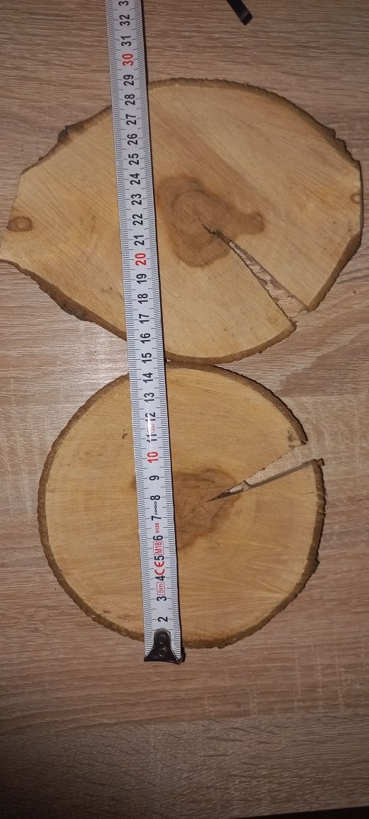 Krążki drewniane stroik podkładka florystyczną