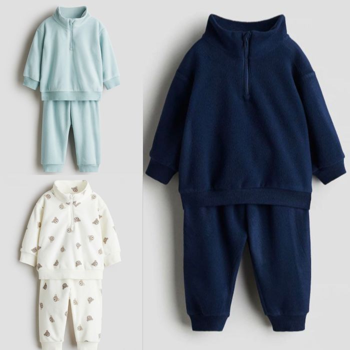 Флісовий костюм дитячий H&M 74 80 86 92 98 104