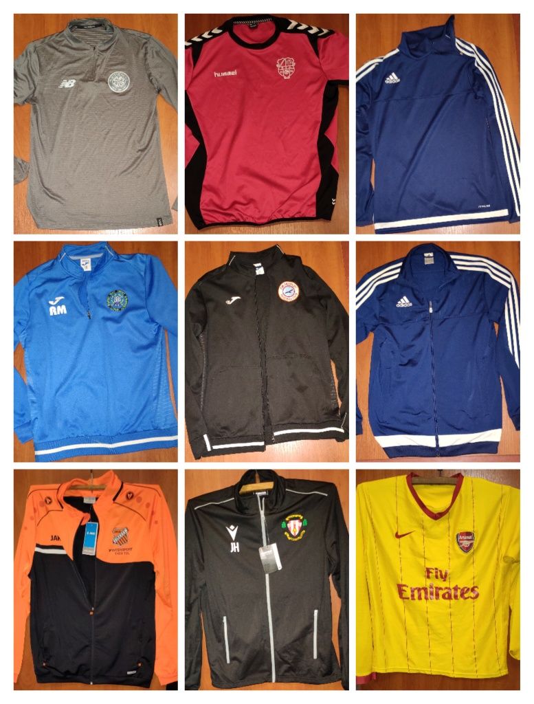 Спортивные кофты, олимпийки, Adidas,Joma, JAKO, Hummel, new balance