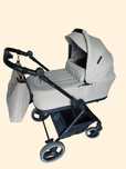 Kinderkraft Yoxi kompaktowy wózek 2w1 gondola + spacerówka + adaptery