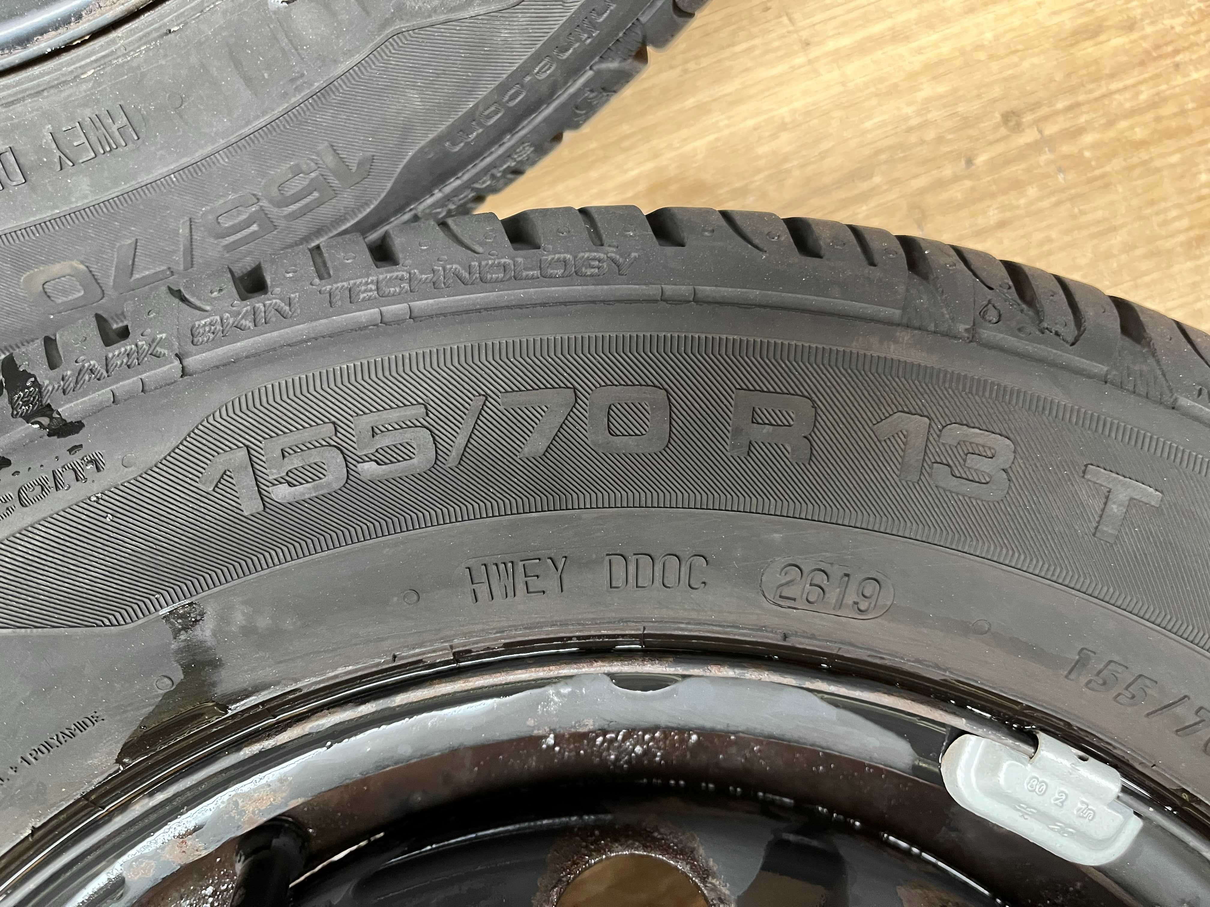 Koła/komplet kół/felgi 155/70/R13