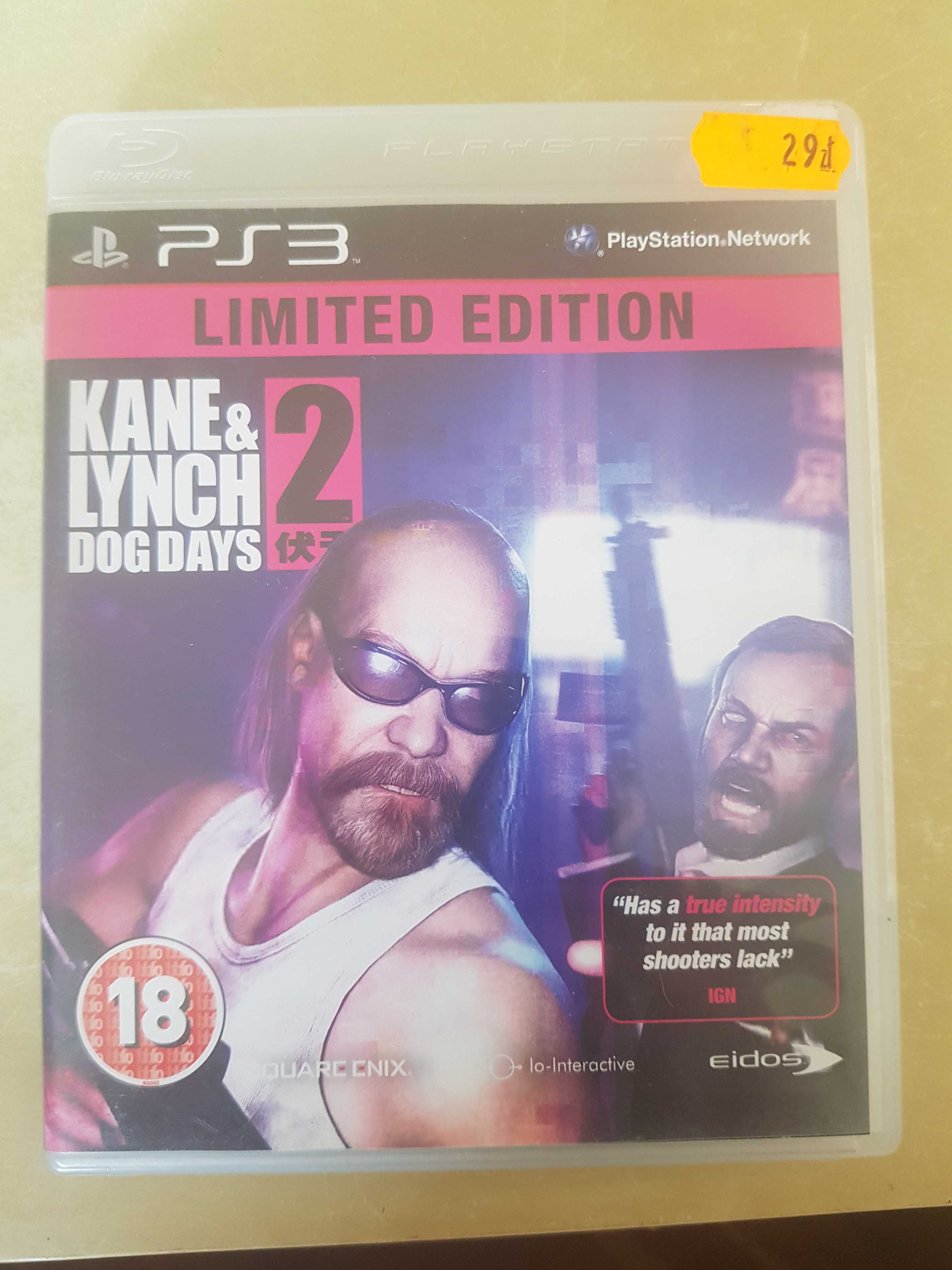 Kane & Lynch Dog Days 2 ps3