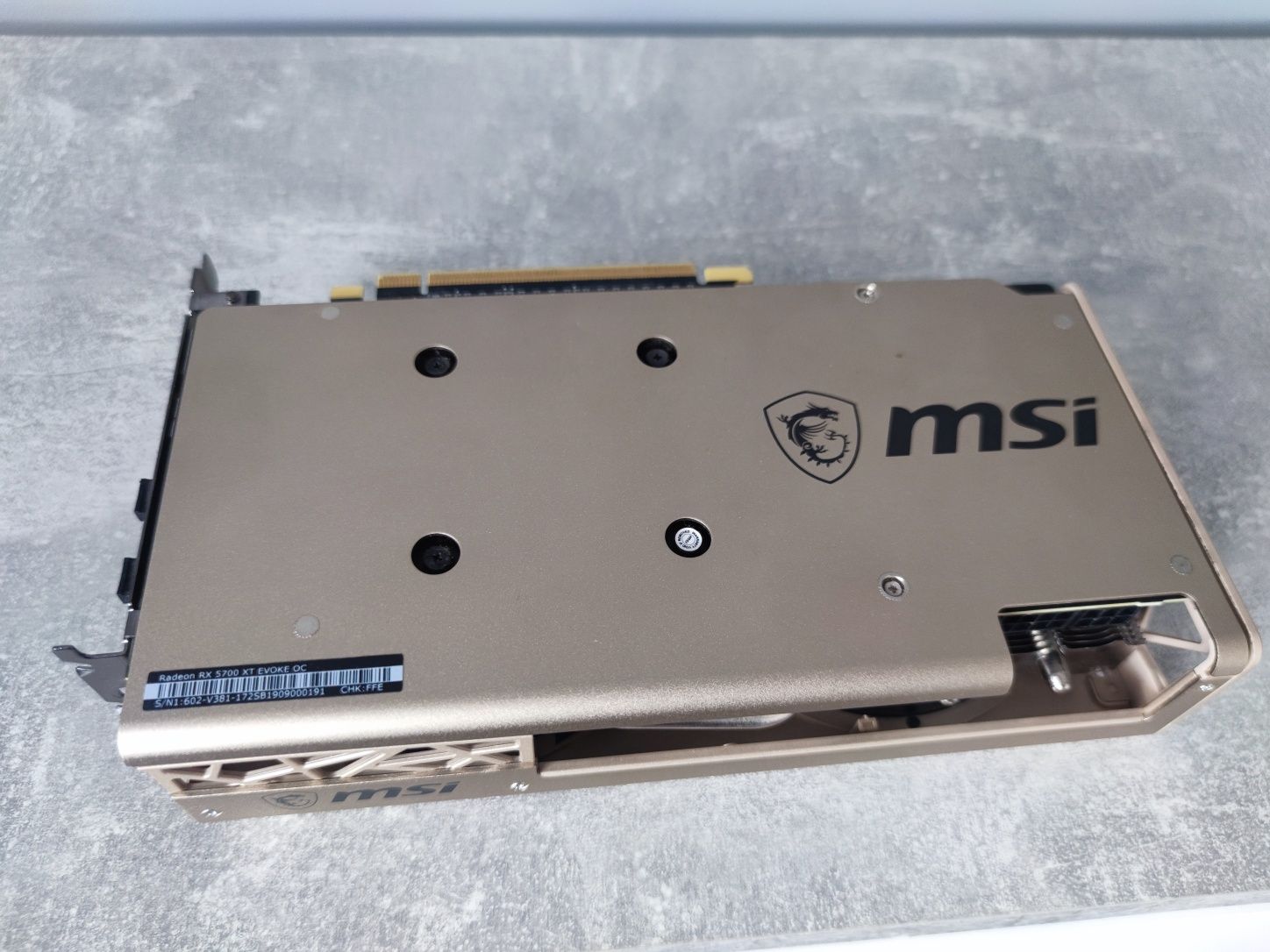 MSI Radeon RX 5700 XT Evoke OC 8GB GDDR6