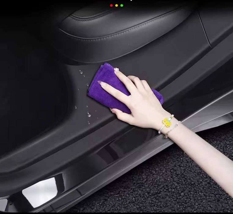 Защита задних порогов Tesla Model Y 2021-2024