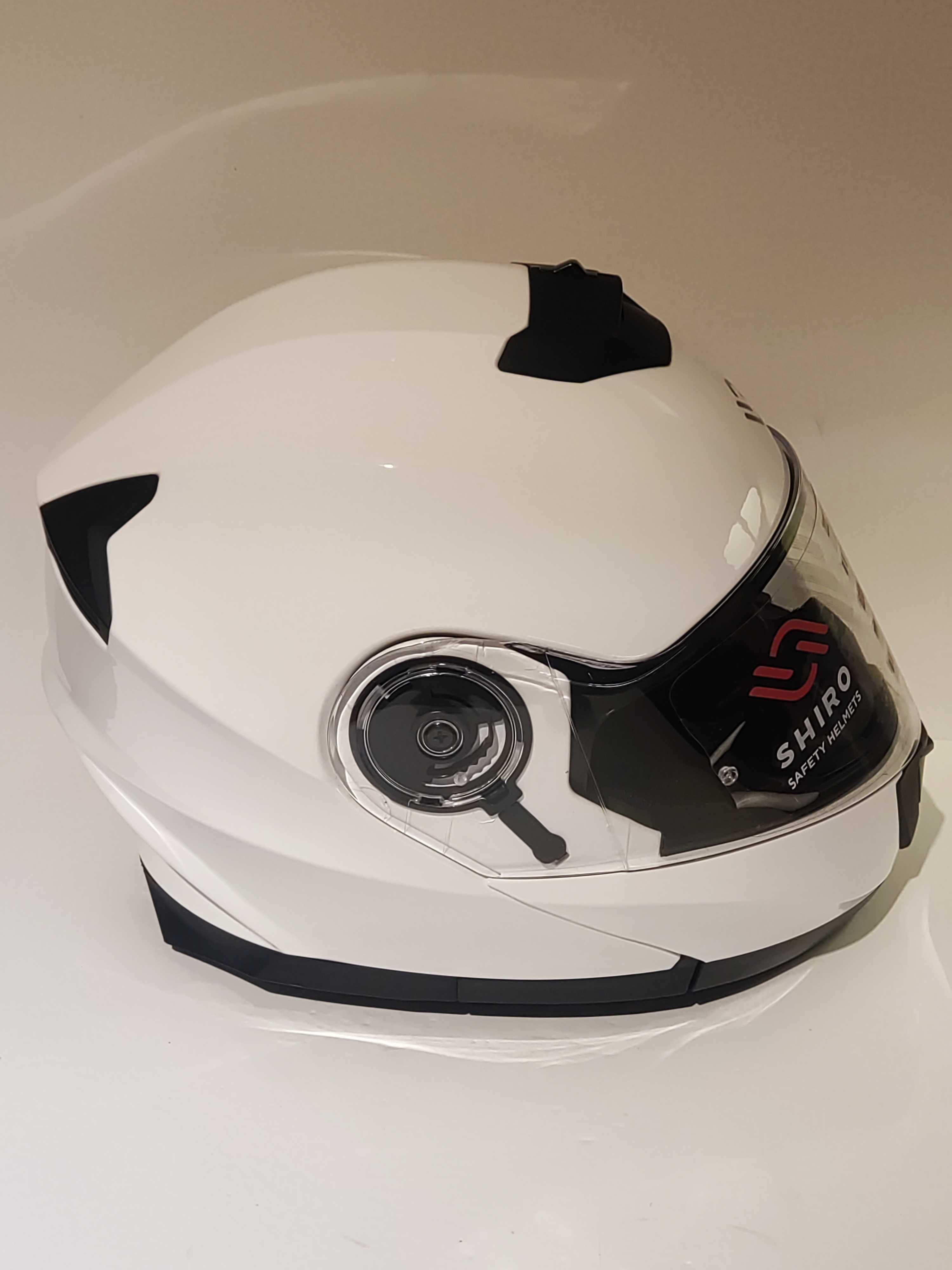 Capacete modular Shiro mota scooter novo