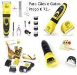 Maquina de tosquia a bateria Lithium, com kit complt., Cães ou/e Gatos