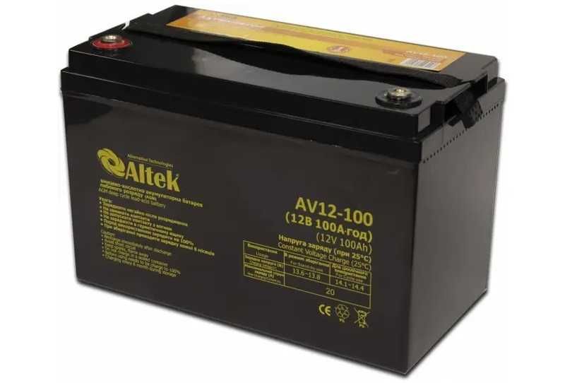 Продам гелеву акумуляторну батарею Altek ABT-100Аh/12V GEL