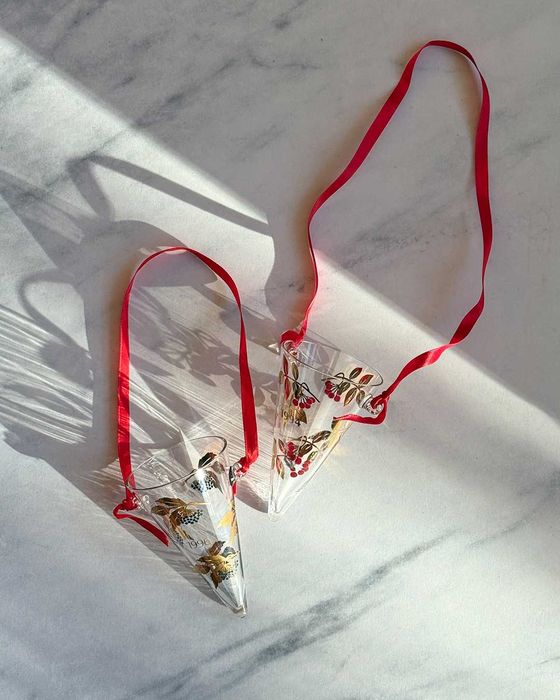 Royal Copenhagen świąteczne szklane rożki kolekcjonerskie 1994 & 1996