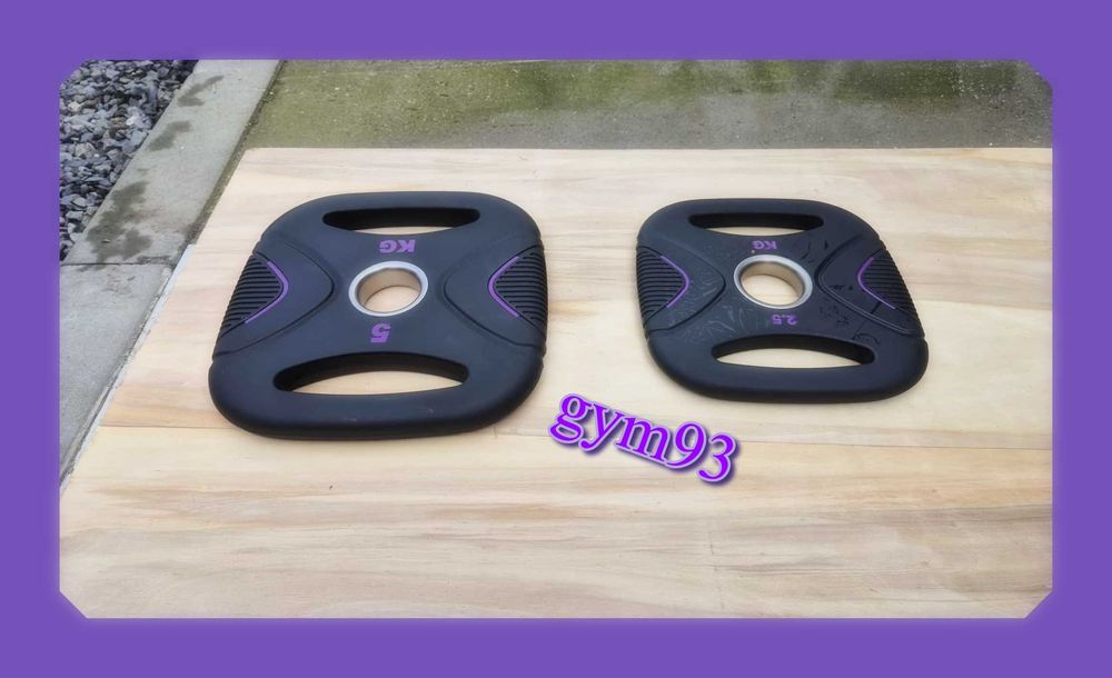 Zestaw talerzy TPU Kwadrat Fiolet