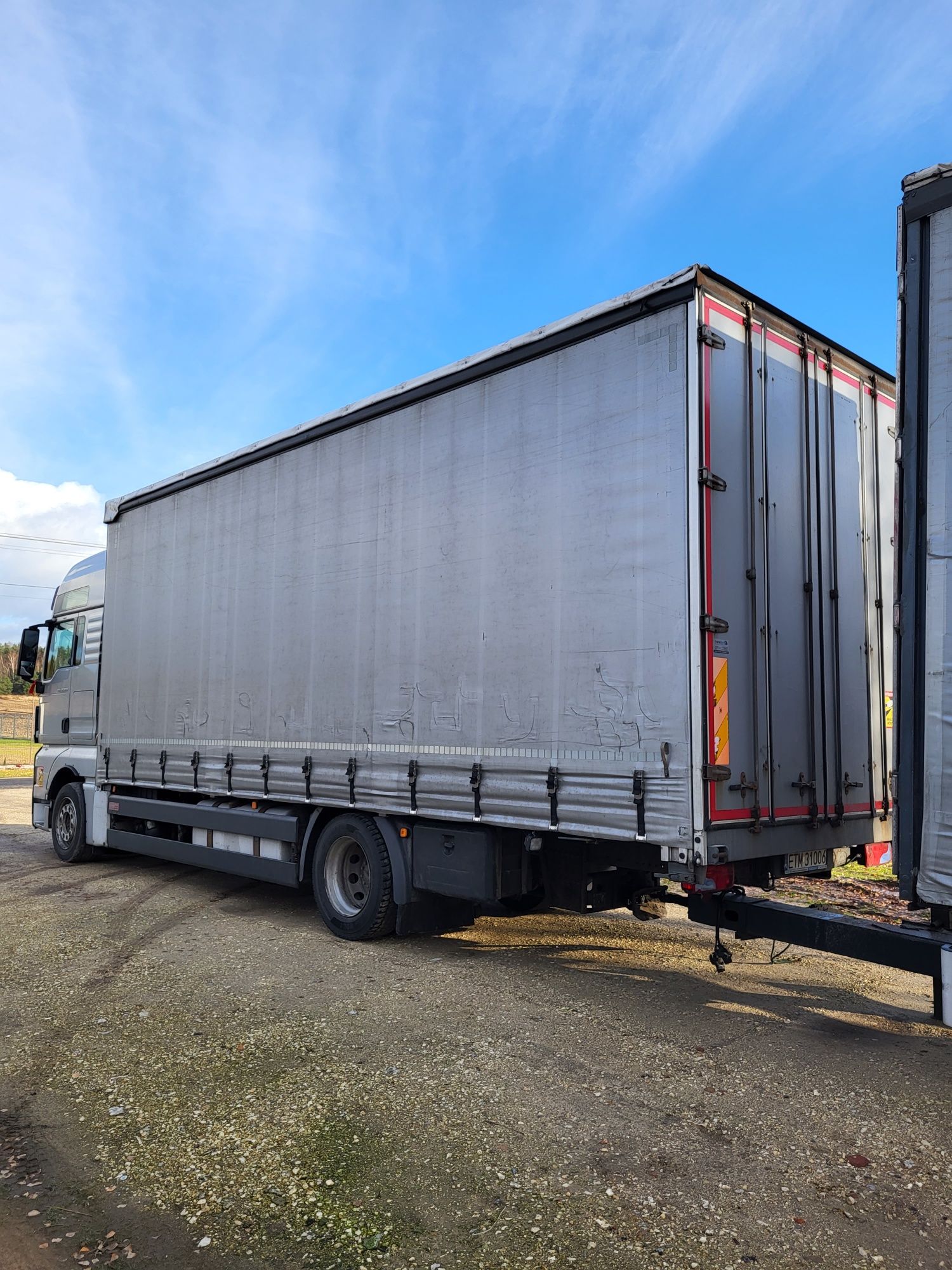 Transport Usługi transportowe ciężarowe 38 palet  tandem zestaw