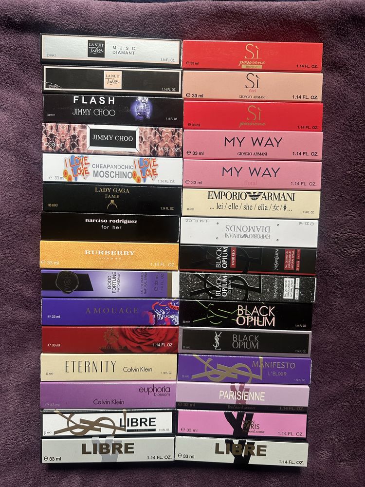 Perfumy/Perfumetki 33ml Damskie