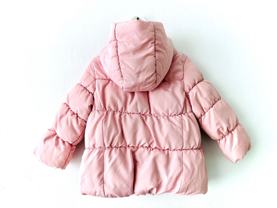 Niemowlęca dziewczęca kurtka firmy Zara Babygril rozmiar 92 cm różowa