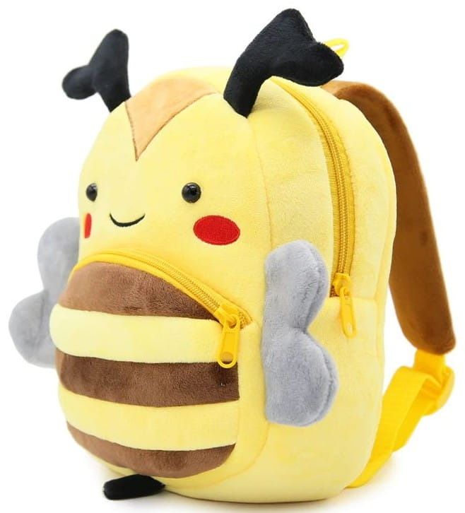 Plecak dziecięcy pluszowy dla przedszkolaka Pszczoła